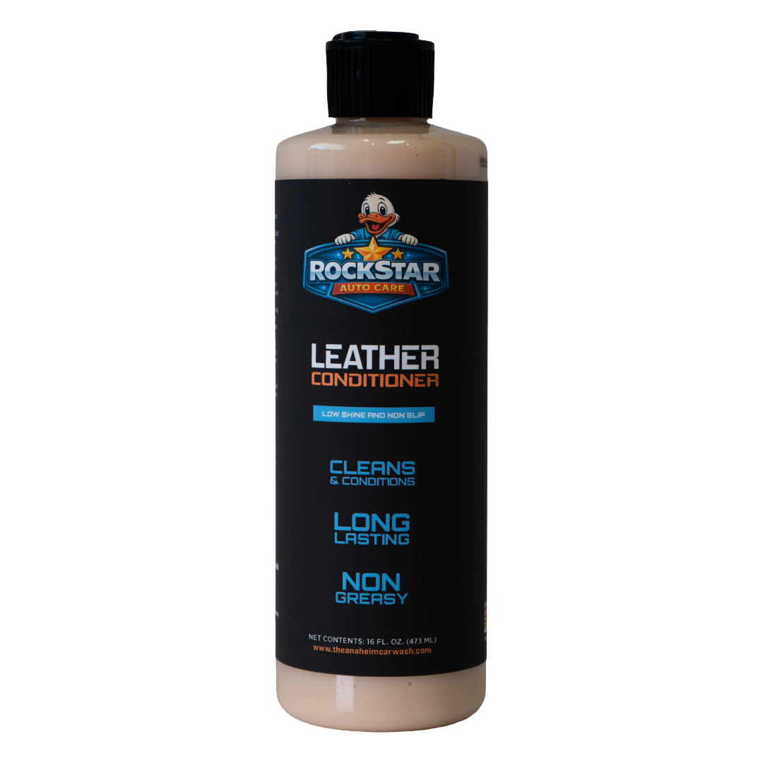 Premium Leather Conditioner (16 oz) – Restores & Protects Car Leather | Rockstar Auto Care