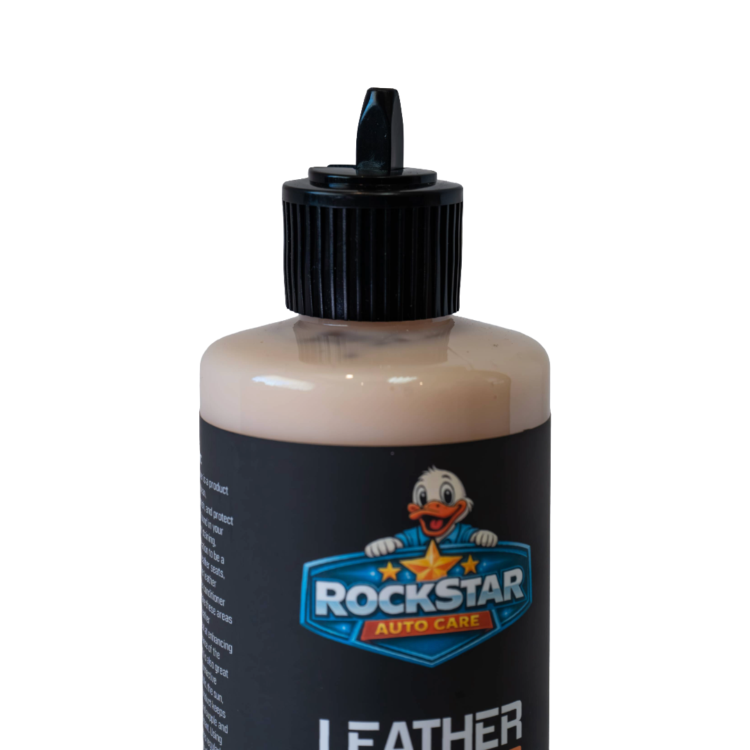 Premium Leather Conditioner (16 oz) – Restores & Protects Car Leather | Rockstar Auto Care