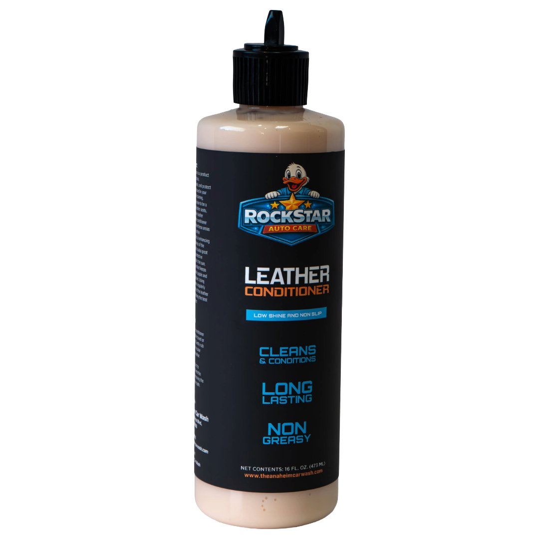 Premium Leather Conditioner (16 oz) – Restores & Protects Car Leather | Rockstar Auto Care